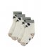 Bamboo Basics  Panda Anti Slip Socks 2-pack Off white panda