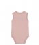 Bamboo Basics  Sleeveless Wrap Bodysuit 3-Pack Off white Beige Pink