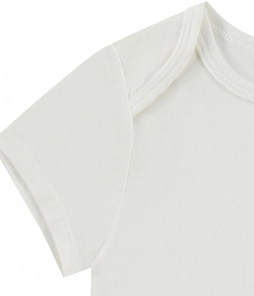 Bamboo Basics  Bodysuit Short Sleeves 3-Pack Off white Beige Pink