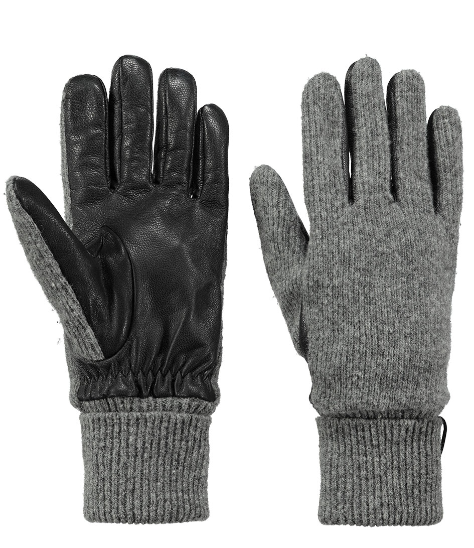 Barts Handschoenen Bhric Gloves Grijs female XL Leer