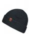 BICKLEY AND MITCHELL  Basic Waffle Knit Beanie Grey Melee (102)