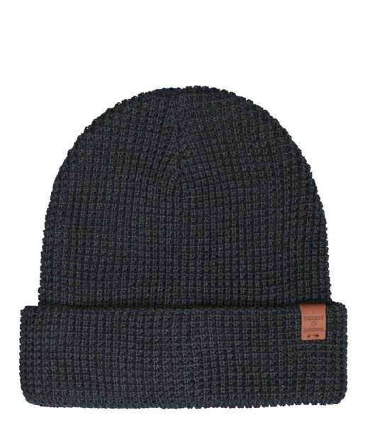 BICKLEY AND MITCHELL  Basic Waffle Knit Beanie Steel Blue (38)