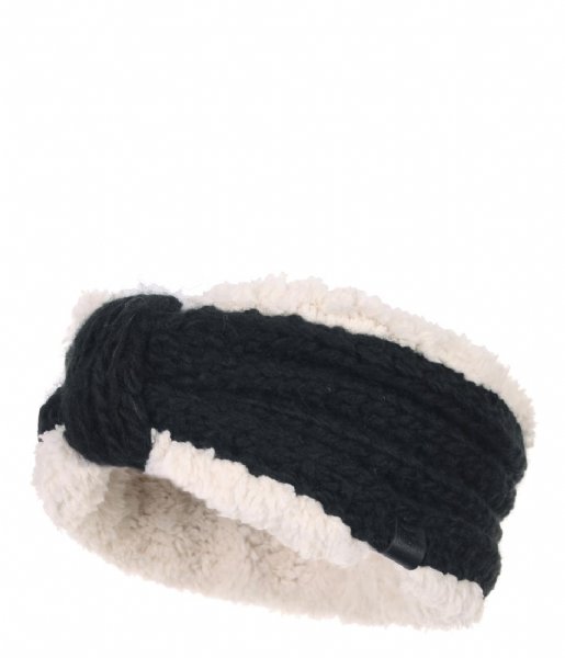 BICKLEY AND MITCHELL Oorwarmer Cable Knit Headband with Teddy Lining Black (20)