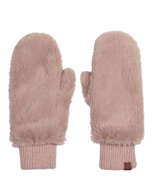 BICKLEY AND MITCHELL  Super Soft Faux-Fur Mittens with Fleece Lining Muave (68)
