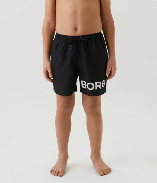 Bjorn Borg  Borg Swim Shorts Black Beauty (Bk001)