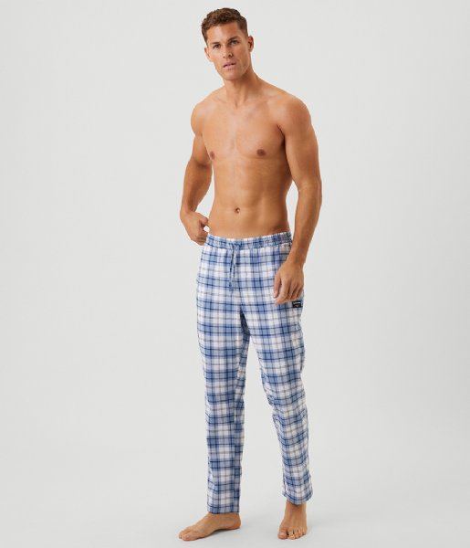 Bjorn Borg  Core Pyjama Pant BB Light Blue Tartan (P0446)