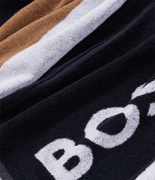 BOSS Ręcznik Beach Towel Fashion 10249702 01 Black (008)
