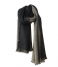 Bufandy Sjaal Shawl Fabian Doble black & sandstone Bufandy Sjaal Shawl Fabian Doble black & sandstone