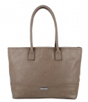 Bulaggi Schoudertassen Vanya Shopper Taupe bulaggi kopen in de aanbieding
