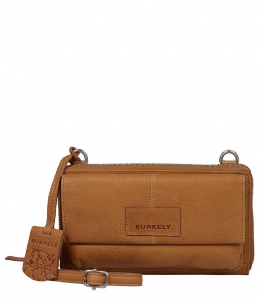 Burkely  Soft Skylar Phone Wallet Wide Cozy Cognac (24)