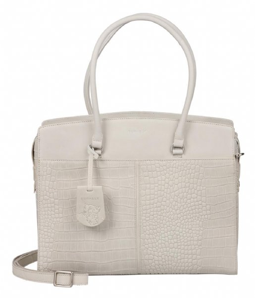 Burkely  Cool Colbie Workbag 15.6 Inch Chalk White (01)