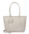Burkely  Cool Colbie Wide Tote 15.6 Inch Chalk White (01)