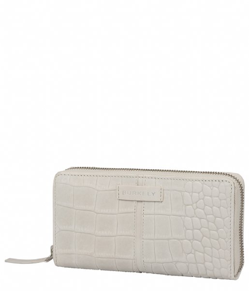 Burkely  Cool Colbie Large Zip Around Wallet Chalk White (01)