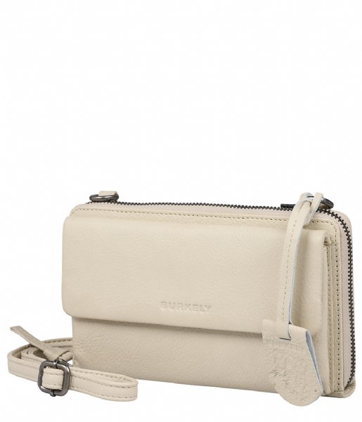 Burkely  Lush Lucy Phone Wallet Wide Whishing White (01)