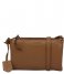 Burkely  Lush Lucy Double Zip Crossbody Cuddly Cognac (24)