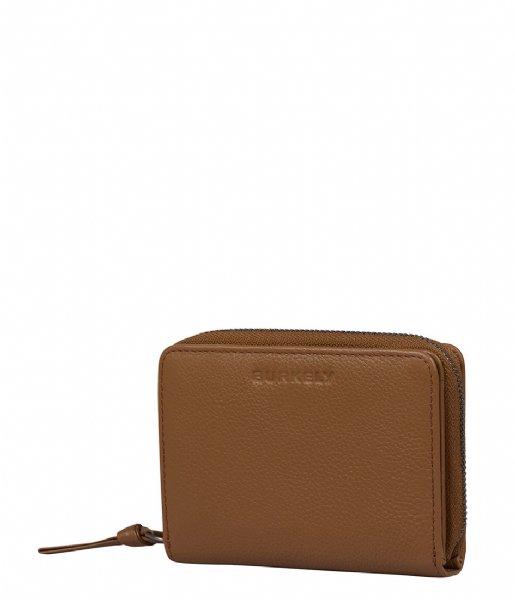Burkely  Lush Lucy Double Flap Wallet Cuddly Cognac (24)