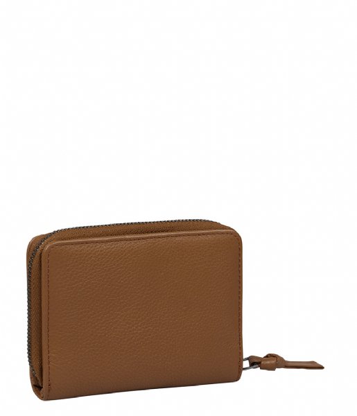 Burkely  Lush Lucy Double Flap Wallet Cuddly Cognac (24)