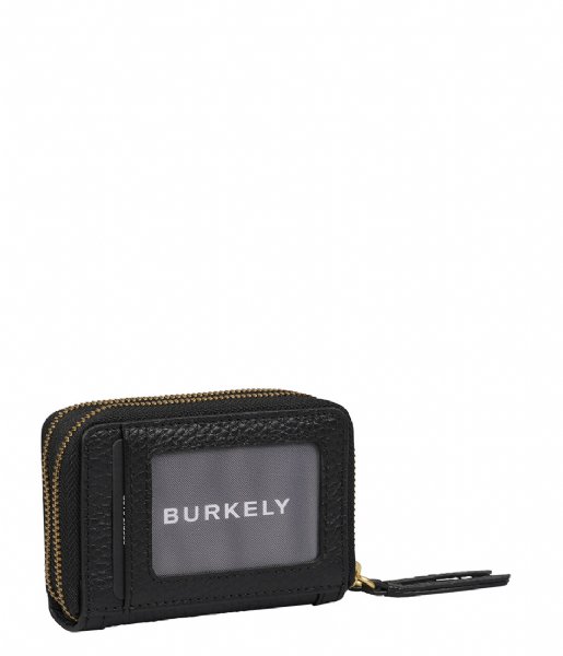 Burkely  Keen Keira Double Zip Around Wallet Burnt Black (10)