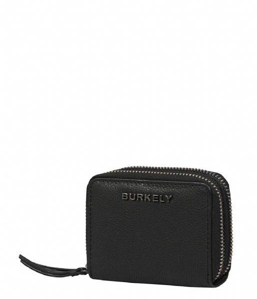 Burkely  Rock Ruby Double Zip Around Wallet Bold Black  (10)