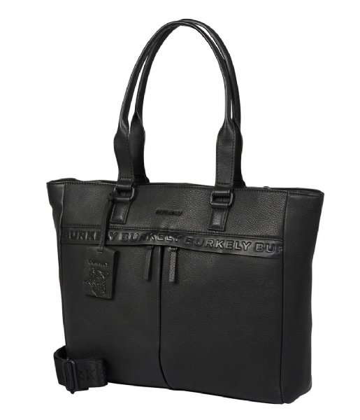Burkely  Minimal Mason Workbag 15.6 Inch Busy Black (10)