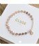 CLUSE  Essentielle Hexagons Chain Bracelet rose gold color (CLJ10009)