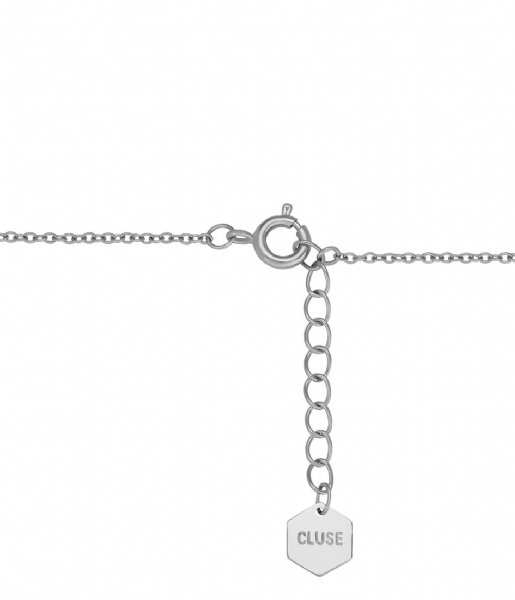 CLUSE  Idylle Bar Chain Bracelet silver color marble (CLJ12012)