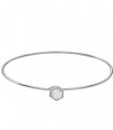 Cluse Armbanden Idylle Marble Hexagon Bangle Bracelet Zilver cluse kopen in de aanbieding