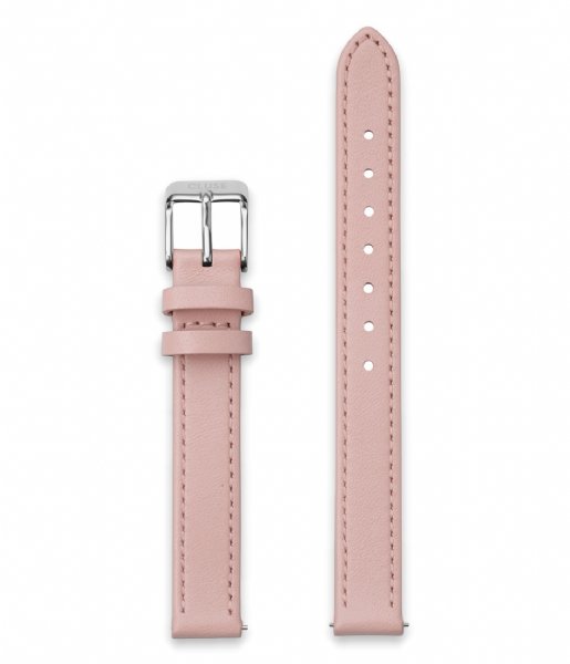 CLUSE  Strap 12 mm Leather Silver Colored Pink (CS12006)