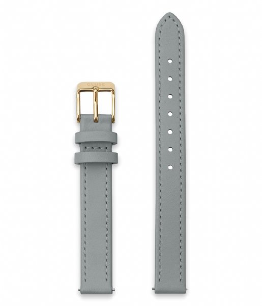 CLUSE  Strap 12 mm Leather Gold colored Grey (CS12009)
