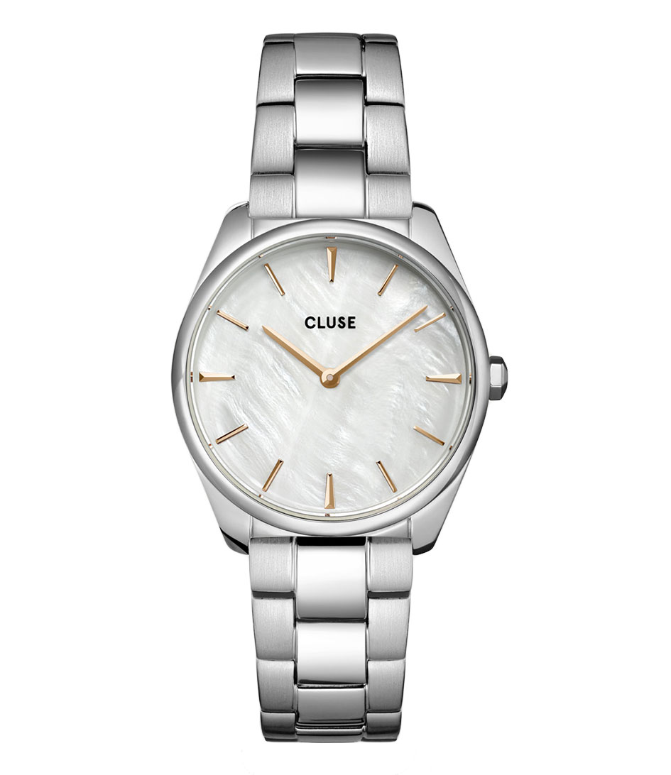Cluse Horloges Feroce Petite Steel Zilverkleurig online kopen