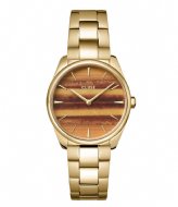 CLUSE Féroce petite Watch Steel Tiger"s eye Gold Colour