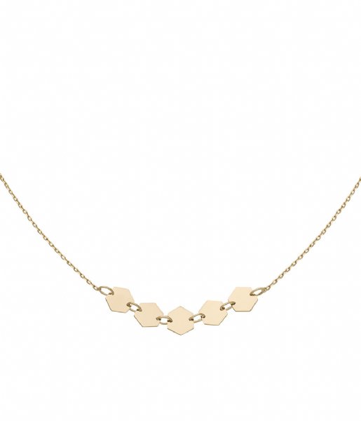 CLUSE  Essentiele Hexagons Necklace gold plated (CLJ21001)