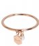 CLUSE  Essentiele Hexagon Pearl Charm Ring rose gold plated (CLJ40007)