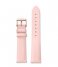 CLUSE  Strap 18 mm Leather Pink Rose Gold Colored Pink Rose Gold