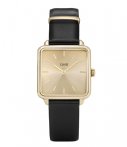 Cluse Horloges La Tetragone Gold Zwart cluse kopen in de aanbieding Cluse Horloges La Tetragone Gold Zwart cluse kopen in de aanbieding