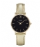 CLUSE  Minuit Gold Plated Black black gold plated metallic (CL30037)