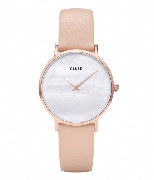 CLUSE  Minuit La Perle Rose Gold White Pearl rose gold color white pearl nude (CL30059)