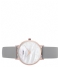 CLUSE  Minuit La Perle Rose Gold Plated White Pearl white pearl stone grey (CL30049)