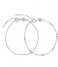 CLUSE  Essentielle Set Of Two Twisted And Hexagon Chain Bracelet silver colored (CLJ12019)