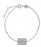 CLUSE Armband Force Tropicale Twisted Chain Tag Bracelet silver colored (CLJ12022)