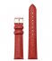 CLUSEStrap Leather 18 mm Rose Gold coloured Lizard coral (CS12304)