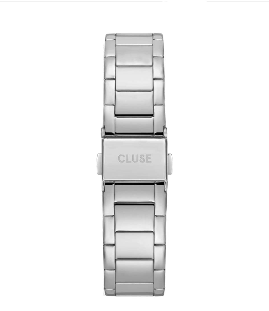 Cluse Horlogebandjes Strap Three Link Steel 16 mm Zilverkleurig online kopen