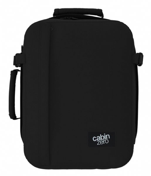 CabinZero  Classic 28L Laptop 15.6 Inch Ultra Light Cabin Bag Absolute Black (1201)