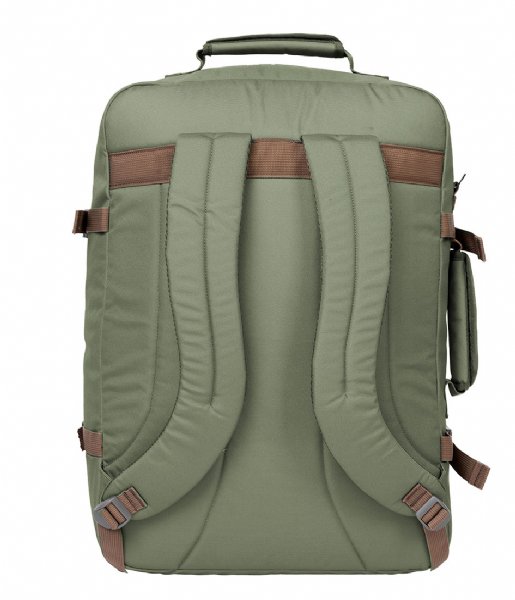 CabinZero Outdoor rugzak Classic Cabin Backpack 44 L 17 Inch georgian khaki CabinZero Outdoor rugzak Classic Cabin Backpack 44 L 17 Inch georgian khaki