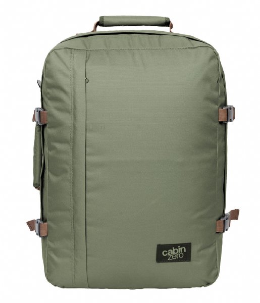 CabinZero Outdoor rugzak Classic Cabin Backpack 44 L 17 Inch georgian khaki CabinZero Outdoor rugzak Classic Cabin Backpack 44 L 17 Inch georgian khaki