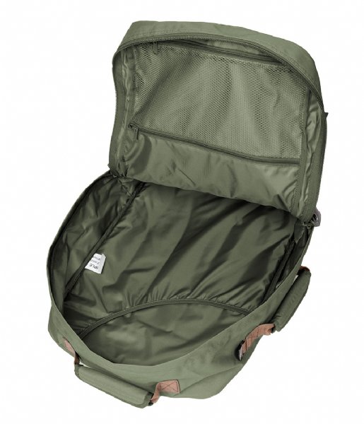 CabinZero Outdoor rugzak Classic Cabin Backpack 44 L 17 Inch georgian khaki CabinZero Outdoor rugzak Classic Cabin Backpack 44 L 17 Inch georgian khaki