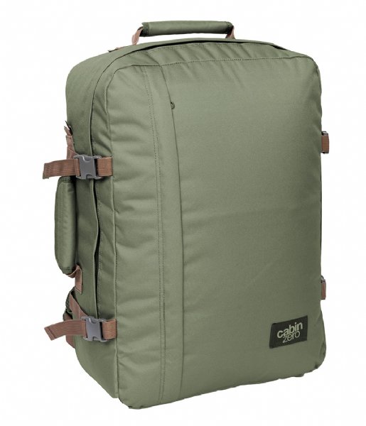 CabinZero Outdoor rugzak Classic Cabin Backpack 44 L 17 Inch georgian khaki CabinZero Outdoor rugzak Classic Cabin Backpack 44 L 17 Inch georgian khaki