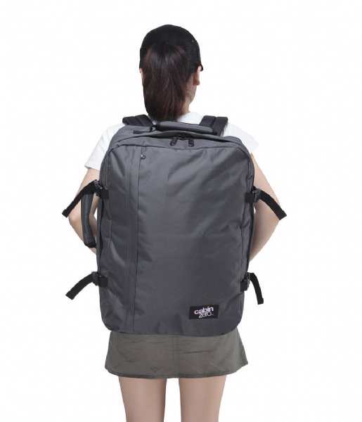 CabinZero Outdoor rugzak Classic Cabin Backpack 44 L 17 Inch original grey CabinZero Outdoor rugzak Classic Cabin Backpack 44 L 17 Inch original grey