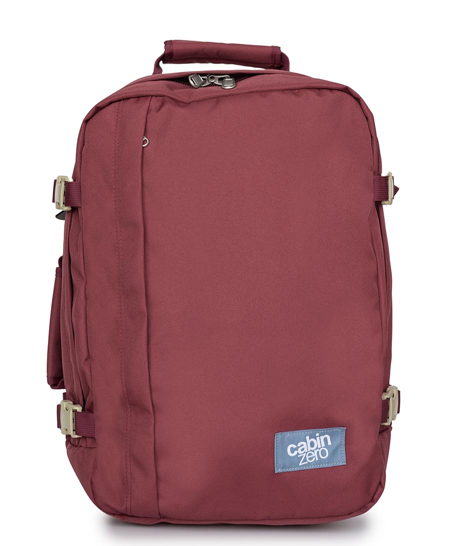 proza vluchtelingen ga verder CabinZero Travel Bag Classic Cabin Backpack 36 L 15.6 Inch Red - The Little  Green Bag | StyleSearch