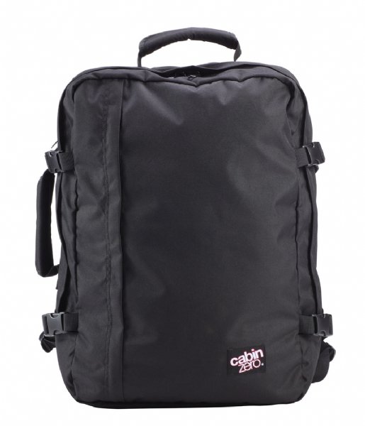 CabinZero Outdoor rugzak Classic Cabin Backpack 44 L 17 Inch Absolute Black CabinZero Outdoor rugzak Classic Cabin Backpack 44 L 17 Inch Absolute Black
